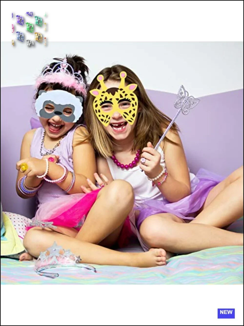 12 Felt Animal Masks for Kids Party Birthday Halloween Costume